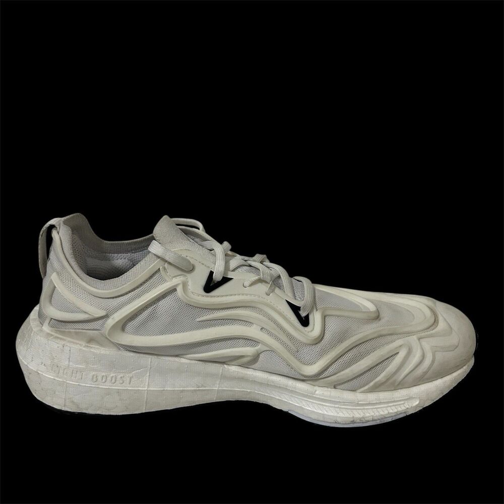adidas Stella Mccartney Men’s 9.5 Light Boost Sneakers White Athleisure Athletic
